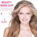 Sewroro Pince-Nez Rehausseur de Nez en Silicone Ergonomique 2 Pi ces Rose Adulte Dispositif D Amincissement Confortable pour Remodelage et Redressement du Nez Lors Lecture Sommeil - Buy Online on GoSupps.com