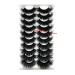 Mink Lashes 25mm - Fluffy Wispy Cat Eye Dramatic 3D Eyelashes | 20mm Volume D Curl Strip Lashes | Long False Eyelashes for Extension Look - Buy Online on GoSupps.com