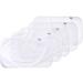 Green Sprouts Stay-Dry Burp Pads White 5 Pack