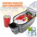 Lixada Insulated Bike Trunk Bag - Rear Rack Storage Luggage & Cooler Shoulder Bag - Buy Online on GoSupps.com