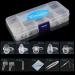 Vivixin Eyeglasses Nose Pads 25 Pairs - Repair Kit with Screwdriver, Screws, Tweezer, Cleaning Cloth - Anti-Slip Silicone Ear Grip - Nose Pad Replacement for Sunglasses & Reading Glasses - Buy Online on GoSupps.com