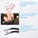 Rhinestone Picker Wax Pencil Set - Dual-End Dotting Pen Tool for Crystal Rhinestones with Tweezers - Buy Online on GoSupps.com