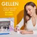 Gellen 240Pcs Almond Nail Tips Clear Fake Nails Kit with UV/LED Lamp and 3-in-1 Glue Gel for Gel Nail Extensions - Nail Art Decorations and Manicure Tools Set - Buy Online on GoSupps.com