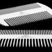 AhfuLife Stainless Steel Credit Card Size Beard Comb Set - Anti-Static Dual Action Hair Comb for Wallet and Pocket - 2 Pcs - Buy Online on GoSupps.com