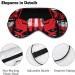 Shop Dirt Track Racing Car Soft Sleep Mask - Adjustable Eye Cover for Men & Women | Blocks Light for Better Sleep - Buy Online on GoSupps.com