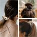 Yonchic 3-Piece Retro Fabric Elastic Hair Ties Casual Elegant Style Scrunchies Girls Ponytail Holders Multicolor Fashion Rubber Bands Hair Accessories No Damage for Women - Buy Online on GoSupps.com