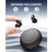 Ear Plugs for Sleeping - Soft Reusable Silicone Earplugs | NRR 30 dB Noise Reduction for Travel Concerts & Focus | Includes Storage Case - Black - Buy Online on GoSupps.com