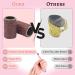 100Pcs 80Grit Nail Sanding Bands with 3/32 Nail Drill Bit - Professional Nail Drill Accessories for Hard Gel and Acrylic Nail Shaping - Boxed Brown - Buy Online on GoSupps.com