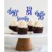 24-Piece Glitter 70th Birthday Cupcake Toppers & Decorations | 1954 Party Accessories | Blue Cake Decoration - Buy Online on GoSupps.com