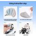 4-Piece Mesh Soft Heel Grips Set for Men & Women - Prevent Rubbing, Blisters, and Slip Outs - Reusable Heel Cushions in Black & Grey - Buy Online on GoSupps.com