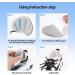 Breathable Mesh Heel Grips - 4 Pieces Set for Men & Women | Anti-Slip Cushions for Loose, Large Shoes | Prevent Rubbing, Blisters & Slipping Out | Self-Adhesive Heel Protectors in Black & Beige - Buy Online on GoSupps.com