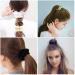 50 Colorful Hair Tie Scrunchies - Elastic Hair Bands + Storage Bag | Best Hair Accessories for Women & Girls - Buy Online on GoSupps.com