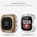 Tensea 2Pack Bling Protector Case for Fitbit Versa 3/Sense - Black/Silver Diamond Frame Cover for Women - Buy Online on GoSupps.com