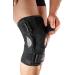 McDavid PSII Bi-Lateral Hinged Knee Brace Support | Medial & Lateral Stability | Injury Recovery | Black Large - International Shipping Available - Buy Online on GoSupps.com