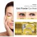 NATUREGURU10 Pair Crystal Collagen 24k Gold Under Eye Gel Pad Face Mask Anti Aging Wrinkle Gel Under Eye Patches Vegan Cruelty-Free Self Care (GOLD) - Buy Online on GoSupps.com