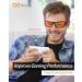Bloomoak 99% Blue Light Blocking Glasses for Night Sleep Gaming & Screen Use | Protect Your Eyes from Computers Tablets & Phones - Buy Online on GoSupps.com