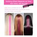 Kids Washable Hair Chalk Comb - Temporary Hair Color Dye for Girls | 6 Colors - Purple, Blue, Green, Orange, Pink, Red | Birthday, Cosplay, Halloween, Christmas - Buy Online on GoSupps.com
