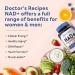 Doctor's Recipes NAD Supplement Nicotinamide Riboside Resveratrol NMN Alternative for Anti-Aging w/Magnesium Glycinate & L-Tryptophan 650mg Per Serving Energy & Mood Boost 120 Vegan Capsules - Buy Online on GoSupps.com