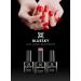 Bluesky Gel Nail Polish Merlot Red Blz12 Dark Glitter Merlot Red Long Lasting Chip Resistant 10 ml (Requires Drying Under UV LED Lamp) - Buy Online on GoSupps.com
