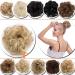 SEGO Hair Part Dutt Hair Tie - Voluminous Hair Extensions for Updos | Dark Blonde & Blond #18H613-1 | 50g & 30g - Buy Online on GoSupps.com