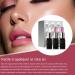 Glitter Lip Gloss 3 Lipsticks with Luminous Finishes Anti-Fag | for Valentine's Day Women Girls Parties Travel Office Home Routine - Buy Online on GoSupps.com