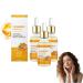 VKaoess Vitamin C & Turmeric Brightening Face Serum Dark Spot Appearance Supporting Serum for Face and Body Moisturizing Glow Oil with Plant Squalane Improves Dull Skin 30 ml 3 Bottles