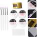 minkissy 1 Set Manicure Extension Set Kit De Manicura Finger Extension Tape Fixed Armour Cards Manicure Accessory Manicure Tool Manicure Brush Nail Suite Abs 59x35cm Assorted Color - Buy Online on GoSupps.com