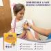Pack of 10 Honey Calcium Alginate Dressing 2x2 Wound Patches for Fast Healing - Ideal for Bedsores, Surgical Wounds, Diabetic Foot Ulcers, Burns, Skin Tears - Buy Online on GoSupps.com