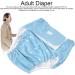 Buy Reusable Adult Diapers | Waterproof & Adjustable Incontinence Quilts Pants - Blue - Buy Online on GoSupps.com