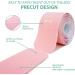 Haruto Life UP Extra Sensitive Kinesiology Tape for Daily Use Dermatologically Tested Latex Free for Ultra Sensitive Skin Injury Pregnant Women Office Worker Children (Pre-Cut Pink) Pink Precut Type - Buy Online on GoSupps.com