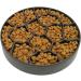 8 Inch Slow Feeder Bowl for Dogs & Cats - Anti-Gulping Healthy Eating Design - Coffee Color - Ideal for Small to Medium Pets - Buy Online on GoSupps.com