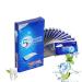 Elunara Bandes de blanchiment des dents blanches 5D bandes blanches de blanchiment des dents bandes blanches efficaces sensibilit r duite sans sensibilit id ales pour les voyages (2)