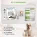 ISENVO Rapid Detection of Giardia in Dogs and Cats - Giardia Test Reliable Detection of Intestinal Parasites and Diarrhea - Used for Giardia in Dogs and Cats (2pcs) - Buy Online on GoSupps.com