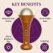 Kansa Wand for Face | Ayurvedic Facial Massage Tool | Mini Mushroom Design | Natural Skin Care with Essential Oils & Serums - Buy Online on GoSupps.com