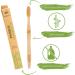 Shop Pandoo 4 SPARSET Eco-Friendly Bamboo Toothbrush | Vegan Organic BPA-Free | Medium to Soft for All Ages - Buy Online on GoSupps.com