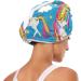 Unicorn & Rainbow Blue Hair Towel 2 Pack - Super Absorbent Quick Dry Hair Turbans for Women & Girls - Buy Online on GoSupps.com
