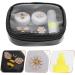 Heallily Contact Lens Container Set - Cartoon Mini Storage Box for Left & Right Eye - Travel & Home Use - Multi-Color Options - Buy Online on GoSupps.com