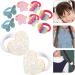 Holibanna 5 Pairs girls' sequin rubber band hair ties for children hair ropes girl elastic hair tie sparkle hair ties glitter star hair ties kids hair ties Holder High elasticity baby fabric - Buy Online on GoSupps.com