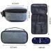 Insulin Cooler Travel Case with Ice Packs - Portable Diabetic Medication Bag in Gray - Buy Online on GoSupps.com