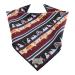 HOOEY Mercantile Dog Bandana, Durable Polyester Dog Bandana with Graphic-Inspired Prints, Totem, One Size One Size Totem