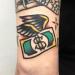 CARGEN Old School Temporary Tattoo - Cool Classic Stickers for Men & Women | American Traditional Design - Ideal for Parties - Buy Online on GoSupps.com