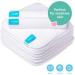 Buy Little Gubbins 20 Cotton Frote Baby Cloths - Soft Reusable Terry Towels for Dirty Buttocks - 20x20 cm Pack | International Shipping Available - Buy Online on GoSupps.com