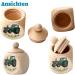 Personalized Wooden Milk Tooth Pot for Boys - Engraved Tractor Design | Perfect Gift for Birthday & Baptism | Unique Tooth Box - Buy Online on GoSupps.com