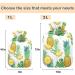 Naanle Pineapple Palm Leaf Hot Water Bottle - 1L Heat & Cold Therapy for Pain Relief | Transparent Design for Bed Hand & Foot Comfort - Buy Online on GoSupps.com