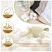 Evridwear Men Moisturizing Cotton Gloves - 6 Pairs, Lightweight-Black, for Eczema Therapy & Sensitive Skin - L/XL - Buy Online on GoSupps.com