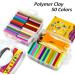 Polymer Clay 50 Colors Kit | Safe Non-Toxic Oven Bake Clay Set with Tools - Ideal Gift for Kids & Artists - Buy Online on GoSupps.com