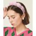 Sponge Spa Headband for Women Pink Face Washing and Makeup Headband with Bonus Scrunchie and Wash Bands - Buy Online on GoSupps.com