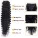 Tahikie 20 Deep Wave Clip in Hair Extensions - Brazilian Remy Human Hair - Natural Black (1B) - 120g - 8Pcs Double Weft with 18 Clips - Thick to Ends - Real Human Hair for Women - Buy Online on GoSupps.com