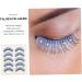 Gogogmee 5 Pairs False Eyelashes Fake Lashes Colored Eyelashes Soft Thick Lashes Soft Light Fake Lash Blue Lashes Rhinestone Eyelashes Cosplay Lashes Fake Eyelashes Fiber - Buy Online on GoSupps.com