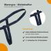 Marengos Weide Halver | Soft Halter for Horses & Ponies | Durable Handlebar for Pasture | Night Blue Warmblood Size | International Shipping - Buy Online on GoSupps.com